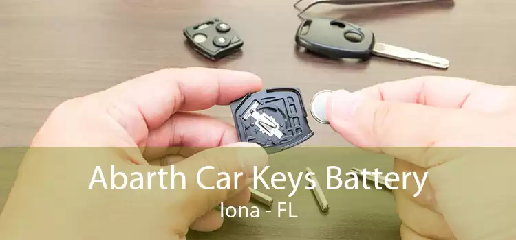 Abarth Car Keys Battery Iona - FL