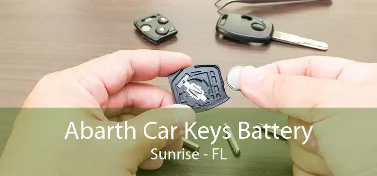 Abarth Car Keys Battery Sunrise - FL