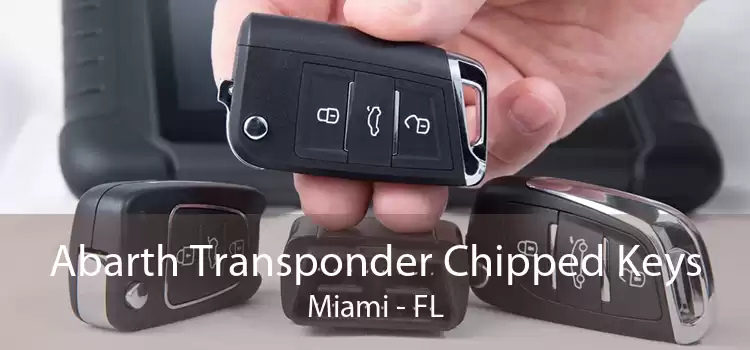 Abarth Transponder Chipped Keys Miami - FL