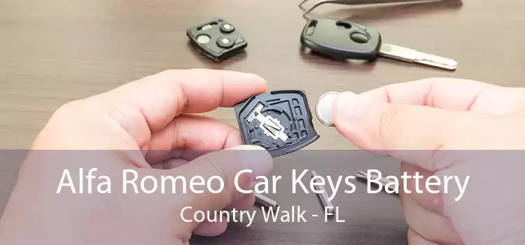 Alfa Romeo Car Keys Battery Country Walk - FL