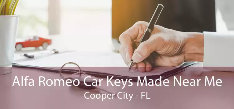 Alfa Romeo Car Keys Made Near Me Cooper City - FL