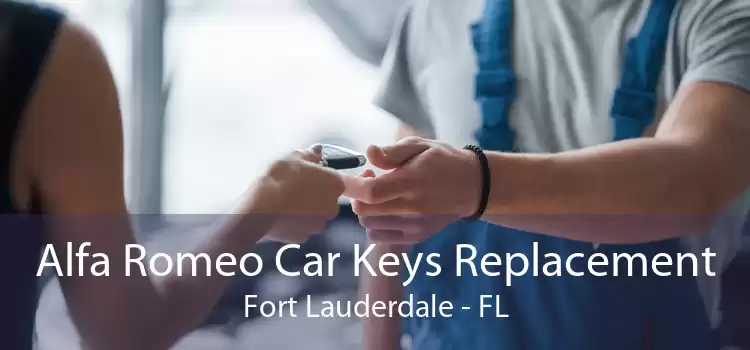 Alfa Romeo Car Keys Replacement Fort Lauderdale - FL