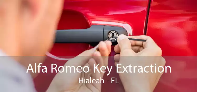 Alfa Romeo Key Extraction Hialeah - FL