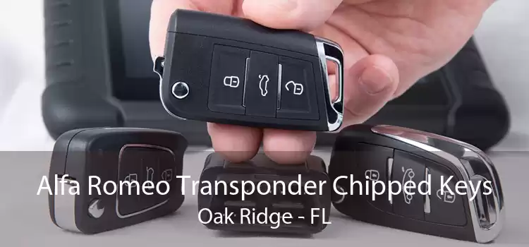 Alfa Romeo Transponder Chipped Keys Oak Ridge - FL