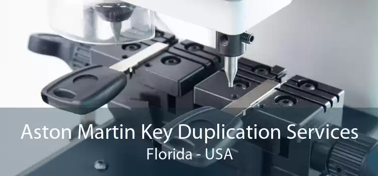 Aston Martin Key Duplication Services Florida - USA