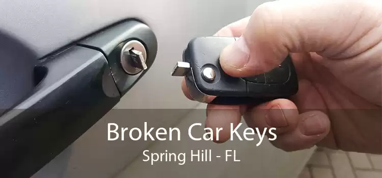 Broken Car Keys Spring Hill - FL