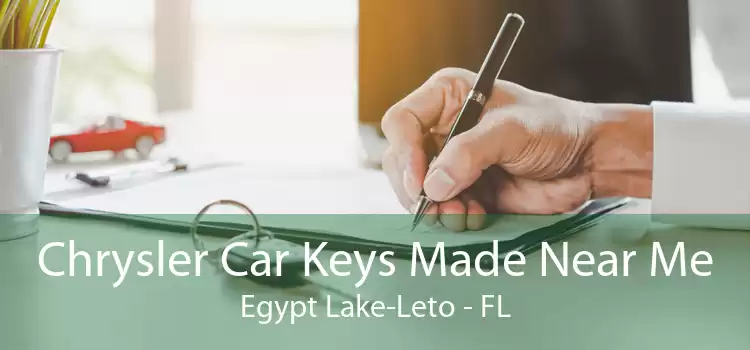 Chrysler Car Keys Made Near Me Egypt Lake-Leto - FL