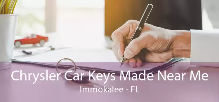 Chrysler Car Keys Made Near Me Immokalee - FL