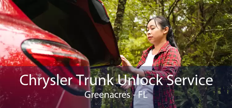 Chrysler Trunk Unlock Service Greenacres - FL
