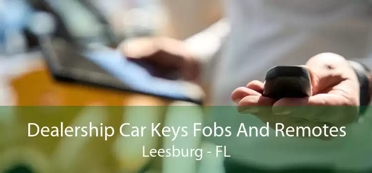 Dealership Car Keys Fobs And Remotes Leesburg - FL