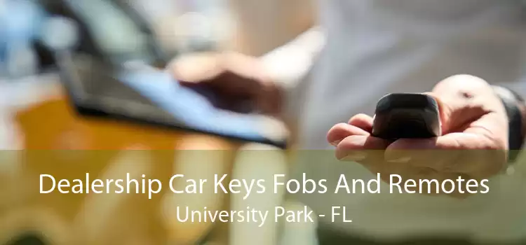 Dealership Car Keys Fobs And Remotes University Park - FL