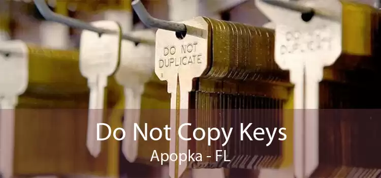 Do Not Copy Keys Apopka - FL