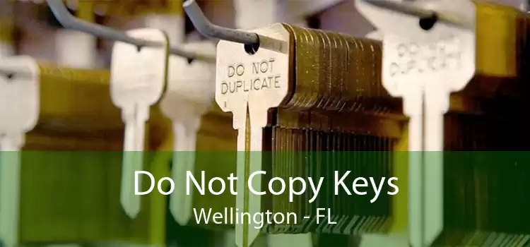 Do Not Copy Keys Wellington - FL