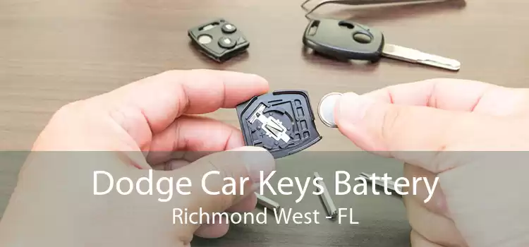 Dodge Car Keys Battery Richmond West - FL