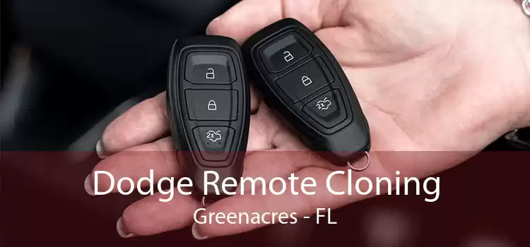 Dodge Remote Cloning Greenacres - FL
