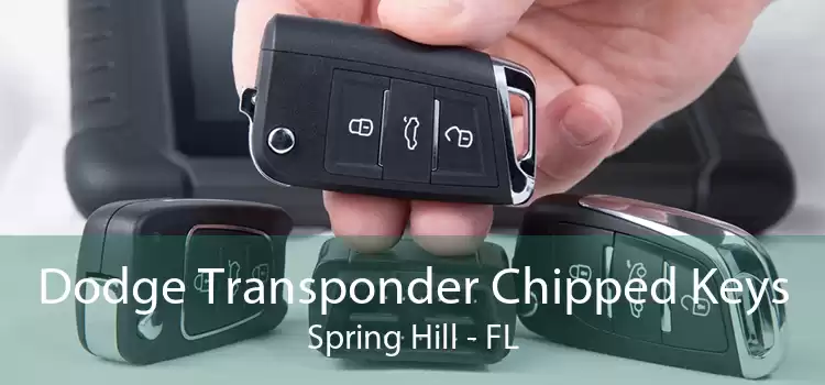Dodge Transponder Chipped Keys Spring Hill - FL