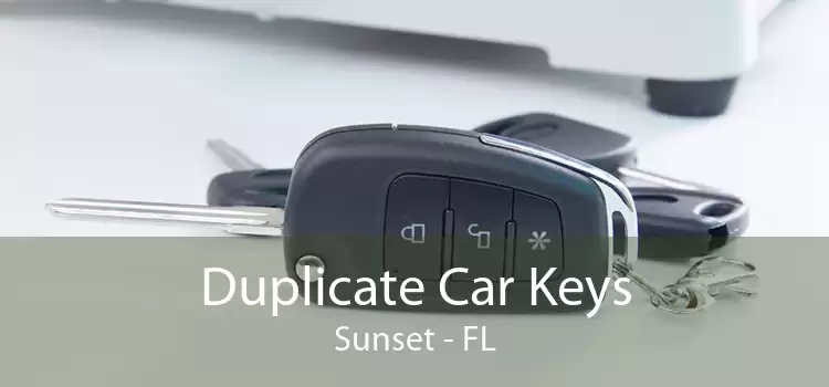 Duplicate Car Keys Sunset - FL