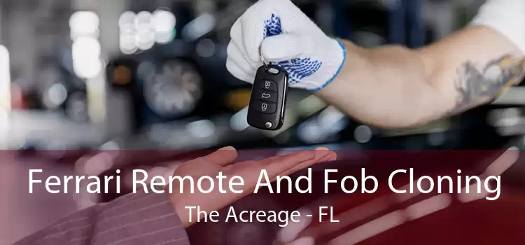 Ferrari Remote And Fob Cloning The Acreage - FL