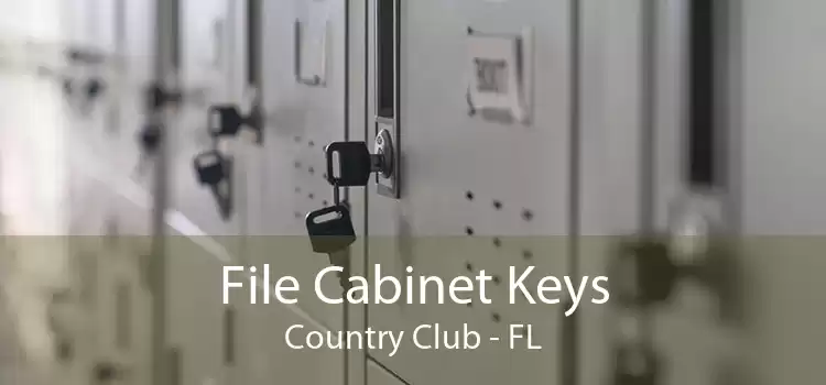 File Cabinet Keys Country Club - FL