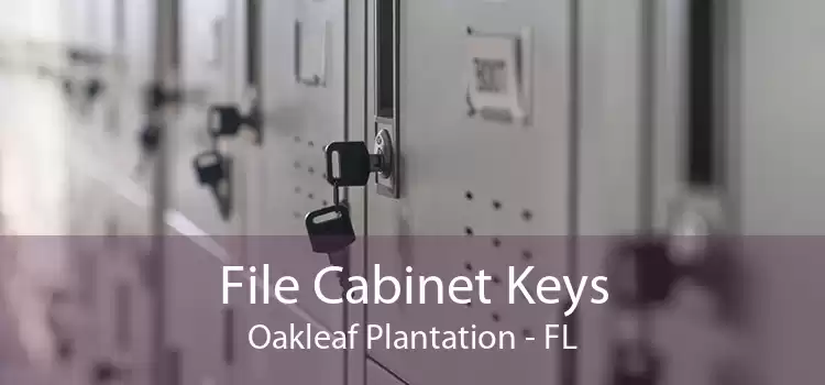 File Cabinet Keys Oakleaf Plantation - FL