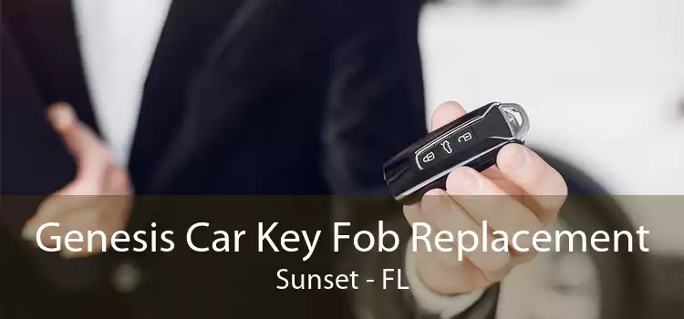 Genesis Car Key Fob Replacement Sunset - FL