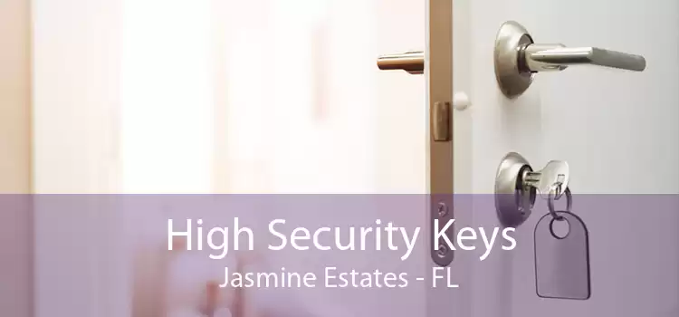 High Security Keys Jasmine Estates - FL