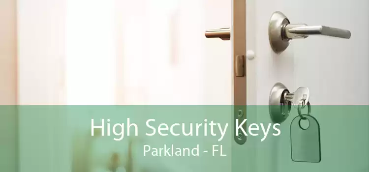 High Security Keys Parkland - FL