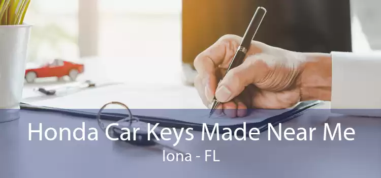 Honda Car Keys Made Near Me Iona - FL