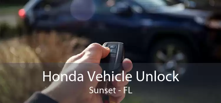 Honda Vehicle Unlock Sunset - FL