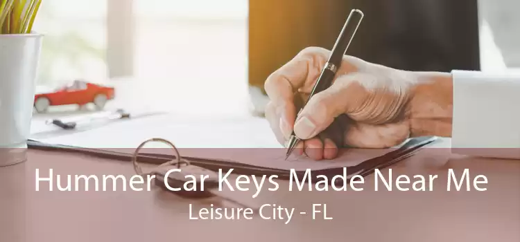 Hummer Car Keys Made Near Me Leisure City - FL