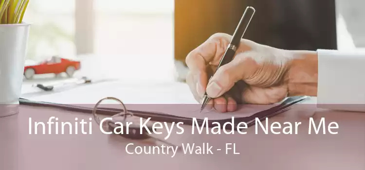 Infiniti Car Keys Made Near Me Country Walk - FL