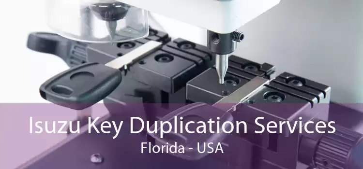 Isuzu Key Duplication Services Florida - USA