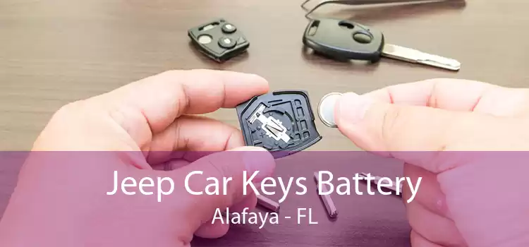 Jeep Car Keys Battery Alafaya - FL