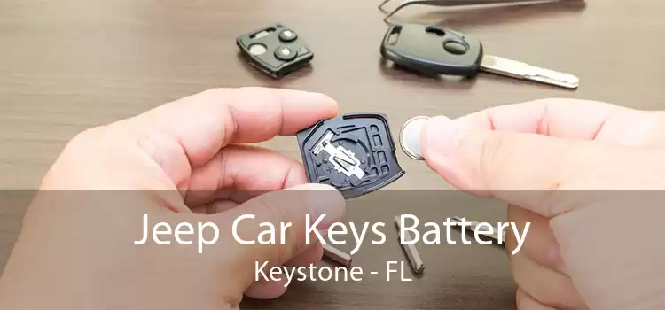 Jeep Car Keys Battery Keystone - FL