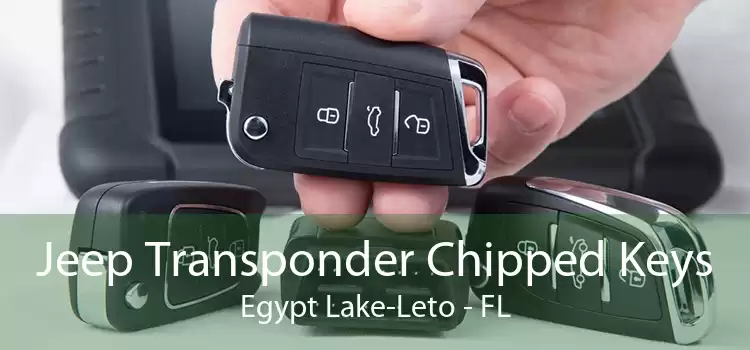 Jeep Transponder Chipped Keys Egypt Lake-Leto - FL