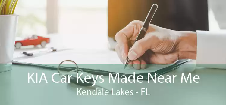 KIA Car Keys Made Near Me Kendale Lakes - FL