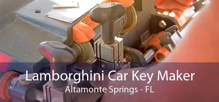 Lamborghini Car Key Maker Altamonte Springs - FL