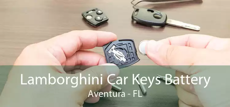 Lamborghini Car Keys Battery Aventura - FL
