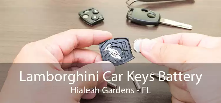 Lamborghini Car Keys Battery Hialeah Gardens - FL