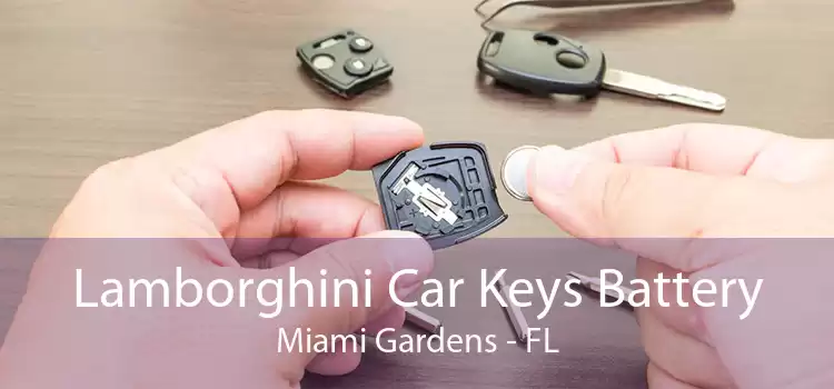 Lamborghini Car Keys Battery Miami Gardens - FL