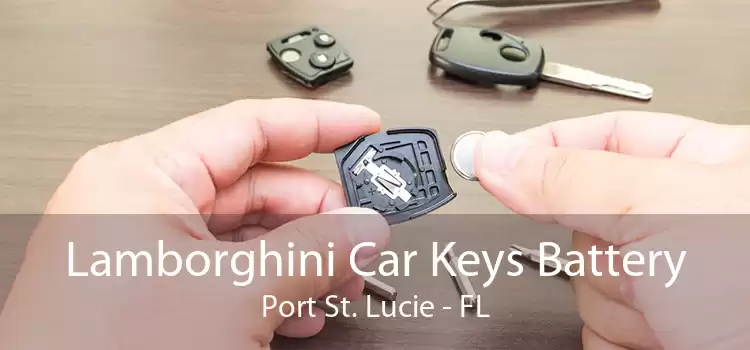 Lamborghini Car Keys Battery Port St. Lucie - FL