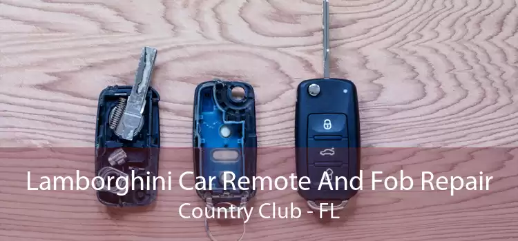 Lamborghini Car Remote And Fob Repair Country Club - FL