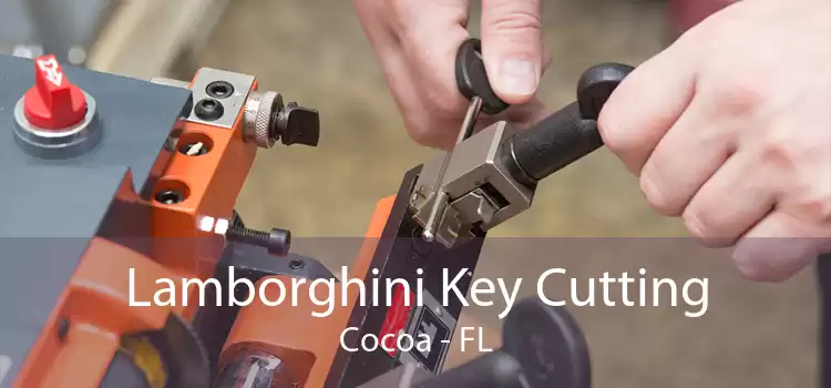 Lamborghini Key Cutting Cocoa - FL