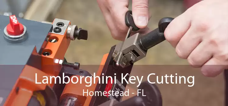 Lamborghini Key Cutting Homestead - FL