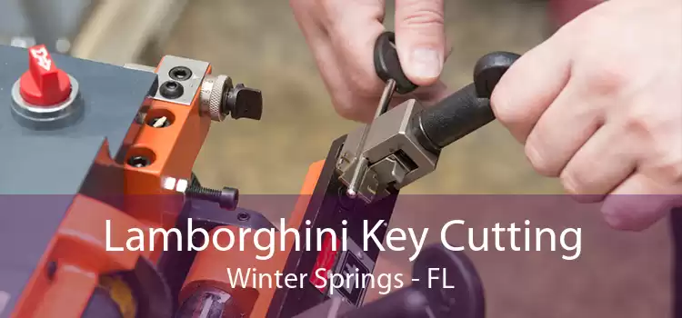 Lamborghini Key Cutting Winter Springs - FL