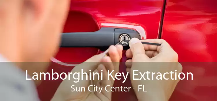 Lamborghini Key Extraction Sun City Center - FL