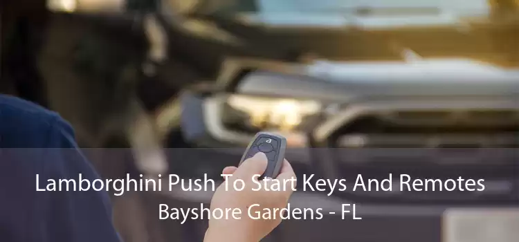 Lamborghini Push To Start Keys And Remotes Bayshore Gardens - FL