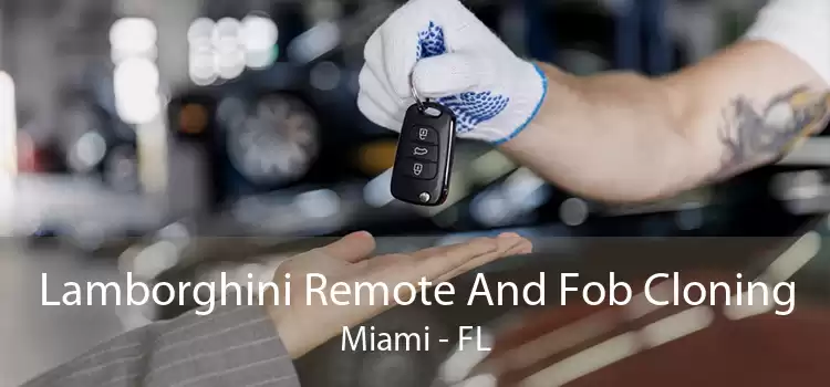 Lamborghini Remote And Fob Cloning Miami - FL