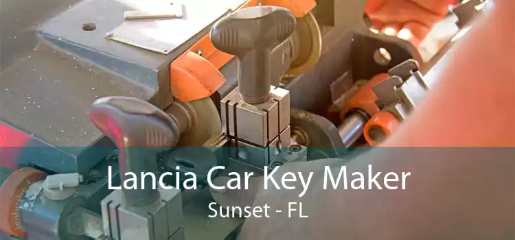 Lancia Car Key Maker Sunset - FL
