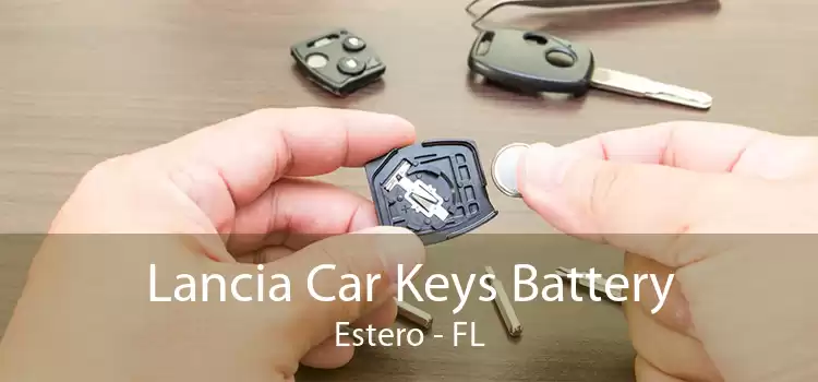 Lancia Car Keys Battery Estero - FL